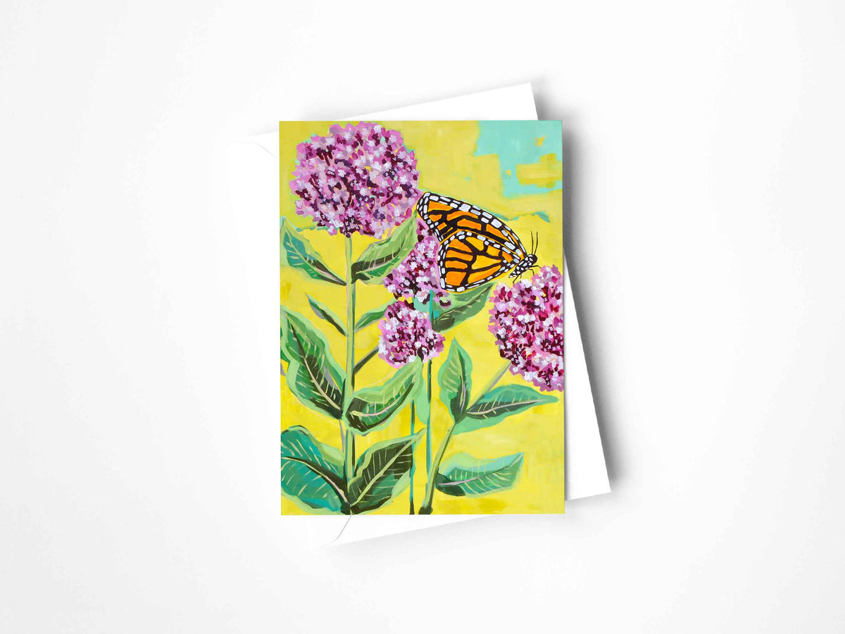 Milkweed Greeting Card