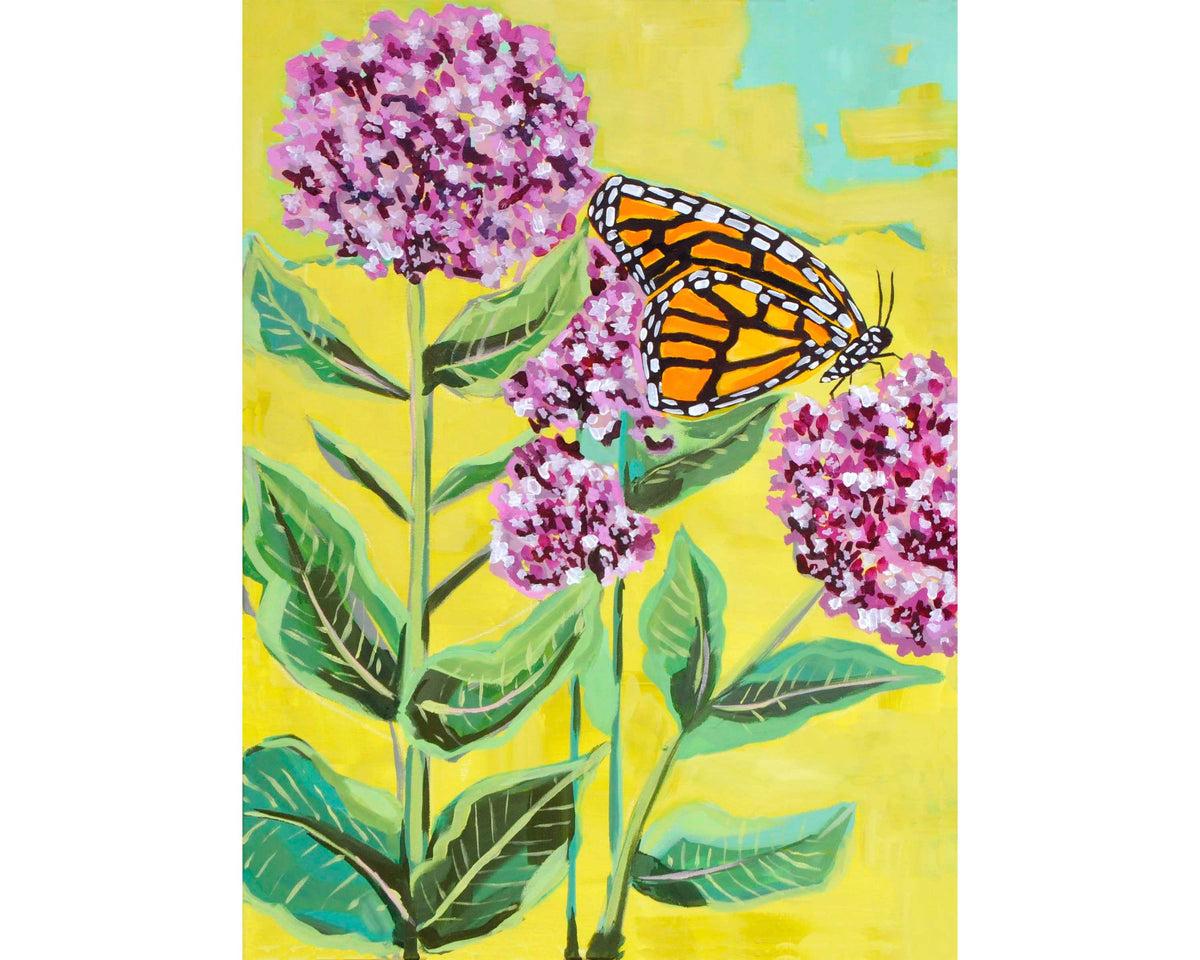 Milkweed 18" x 24" Original Painting