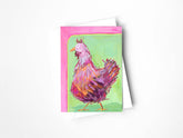 Spring Chicken Greeting Card