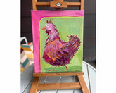 Spring Chicken Original Painting