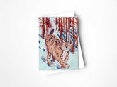 Bobcat Greeting Card