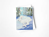 Snowshoe Hare Greeting Card