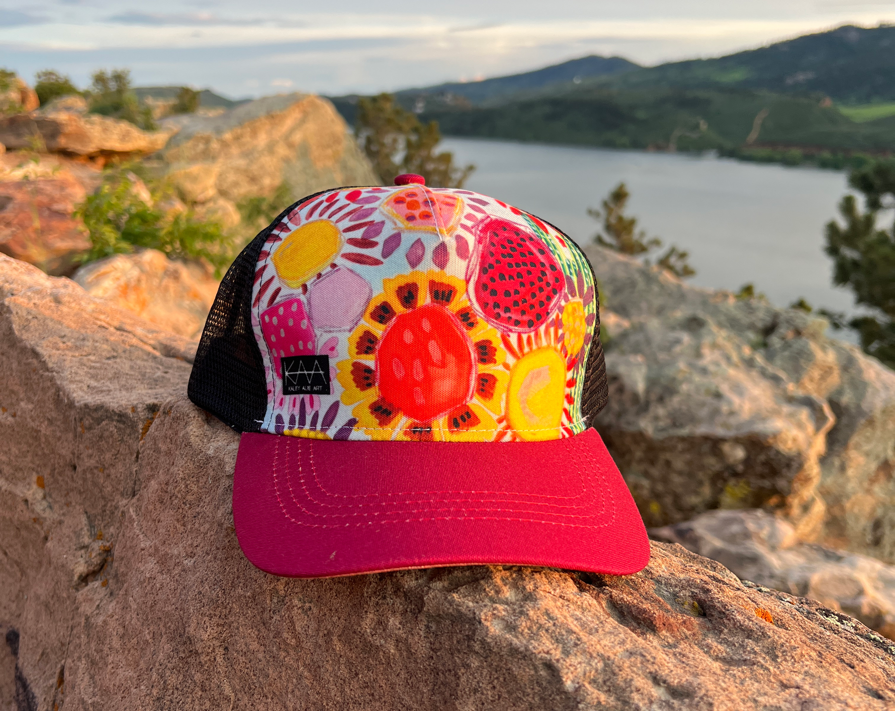 Summer Bloom Trucker Hat