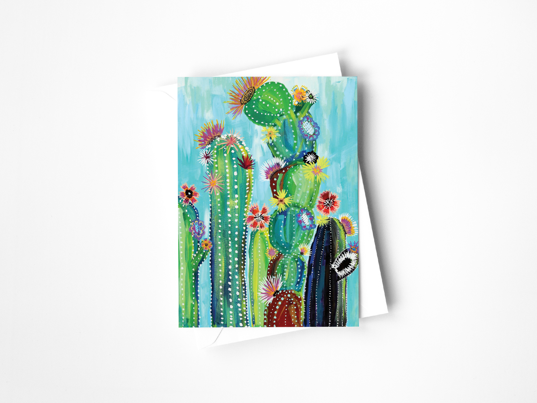 Desert Bloom Greeting Card