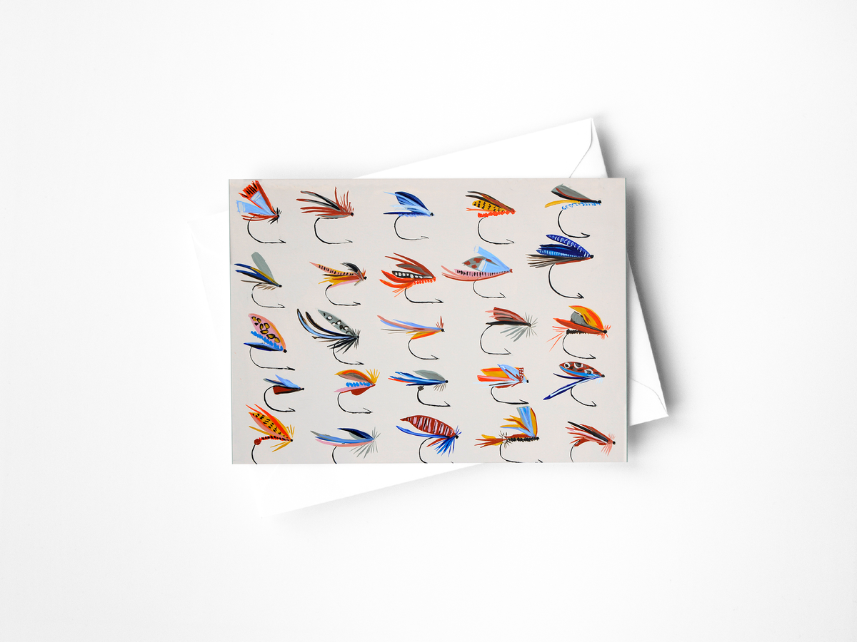 Fly Collection Greeting Card