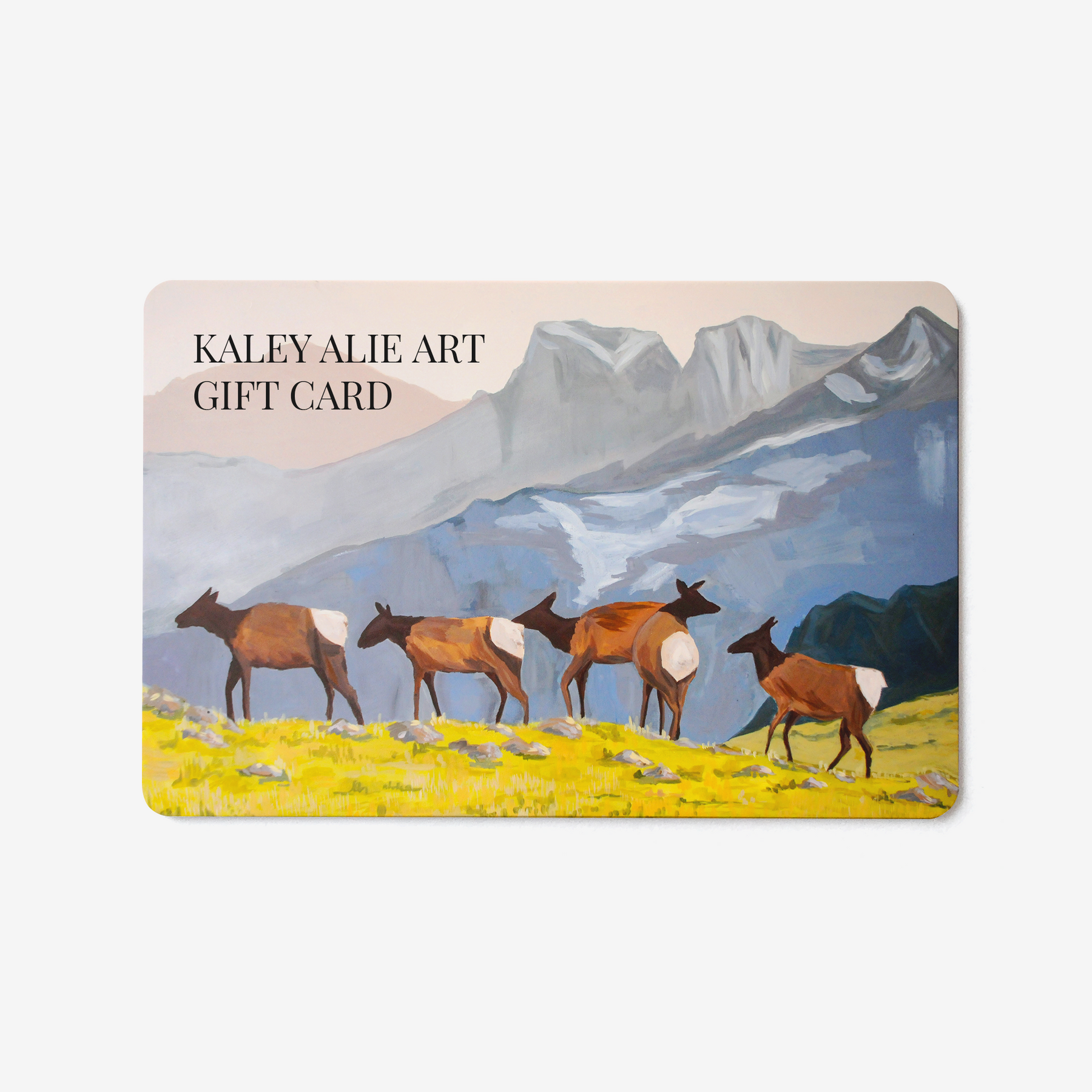 Kaley Alie Art Gift Card