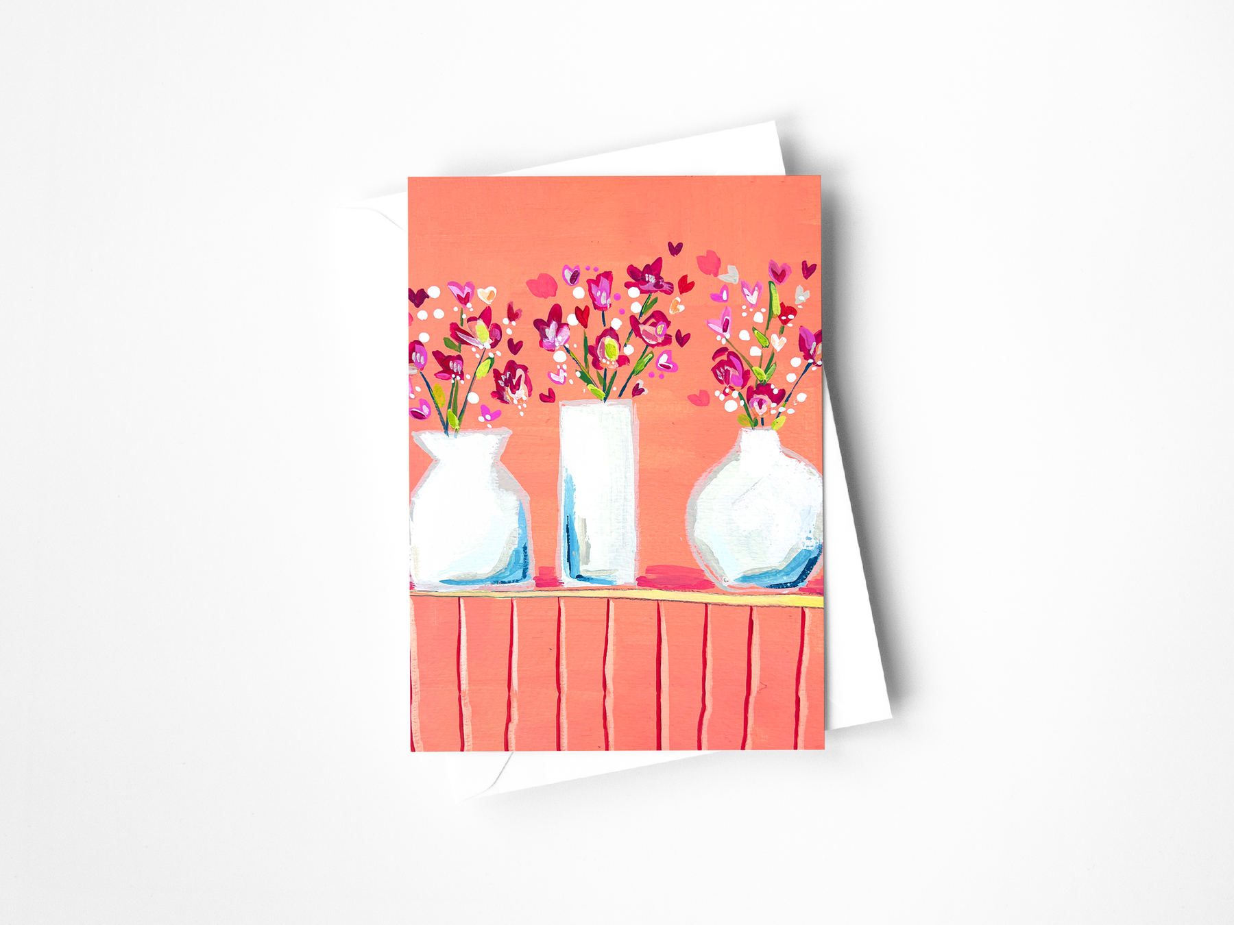 Little Bitty Blooms Greeting Card
