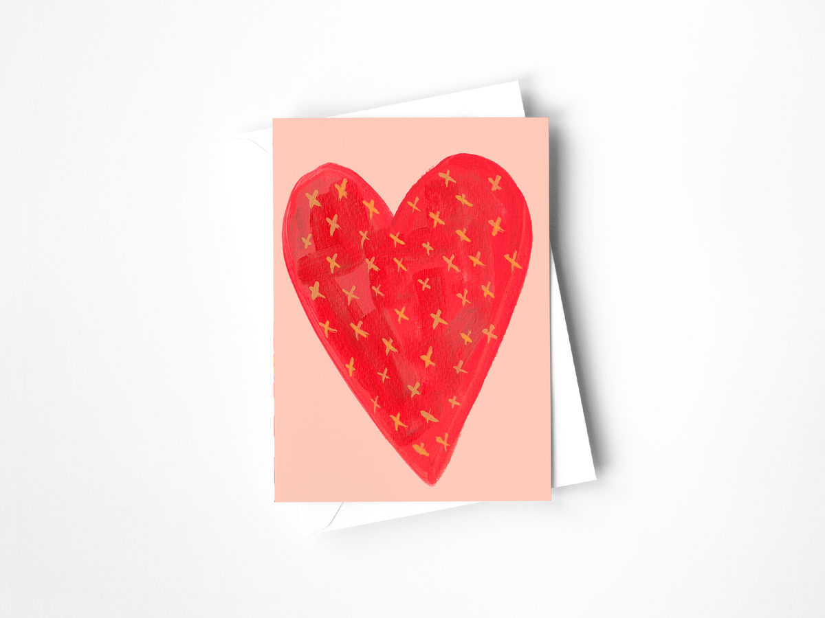 Little Kisses Greeting Card