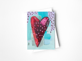Messy in Love Greeting Card