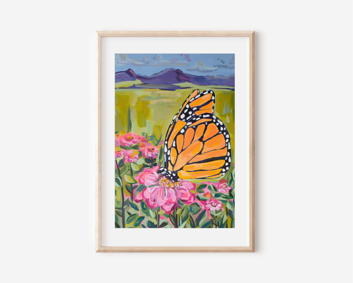 Monarch Art Print