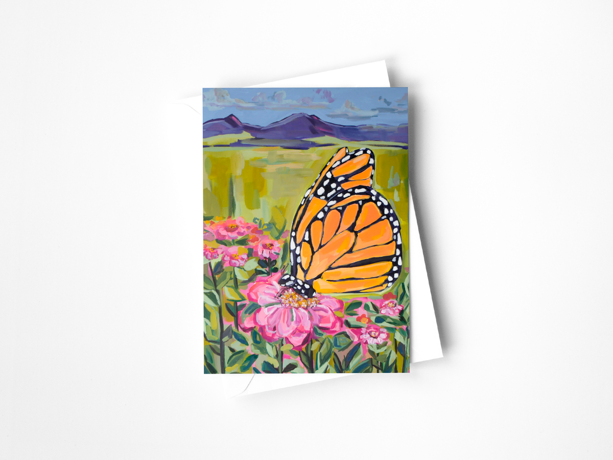 Monarch Greeting Card