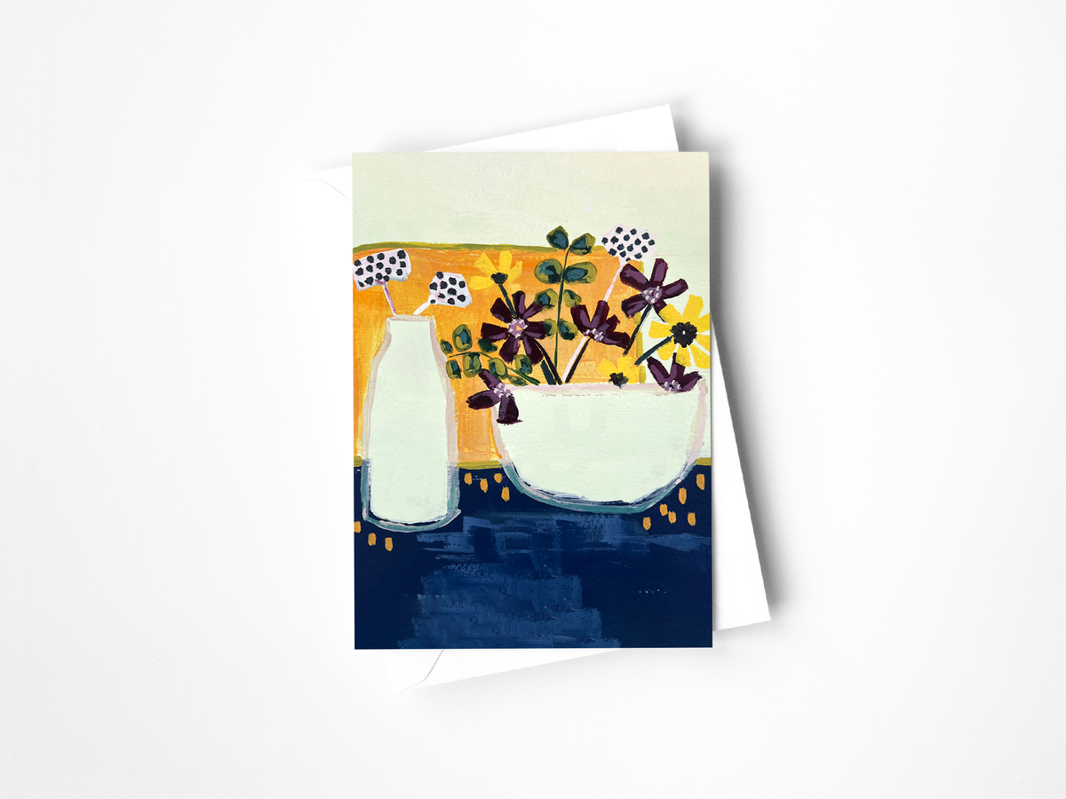 Fresh Picked Flowers Assorted Greeting Cards