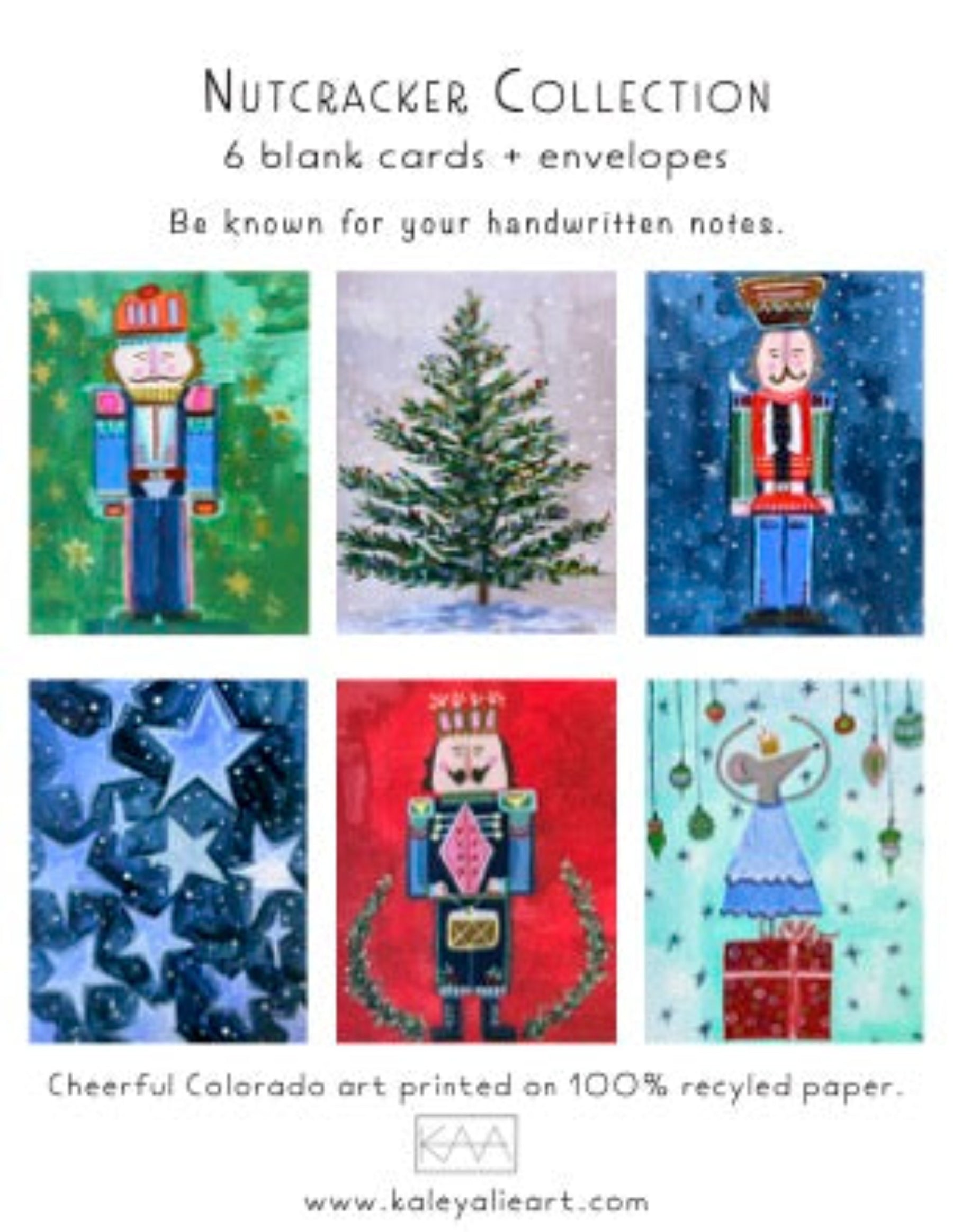 Nutcracker Assorted Greeting Cards