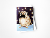 Pugly Wugly Greeting Card