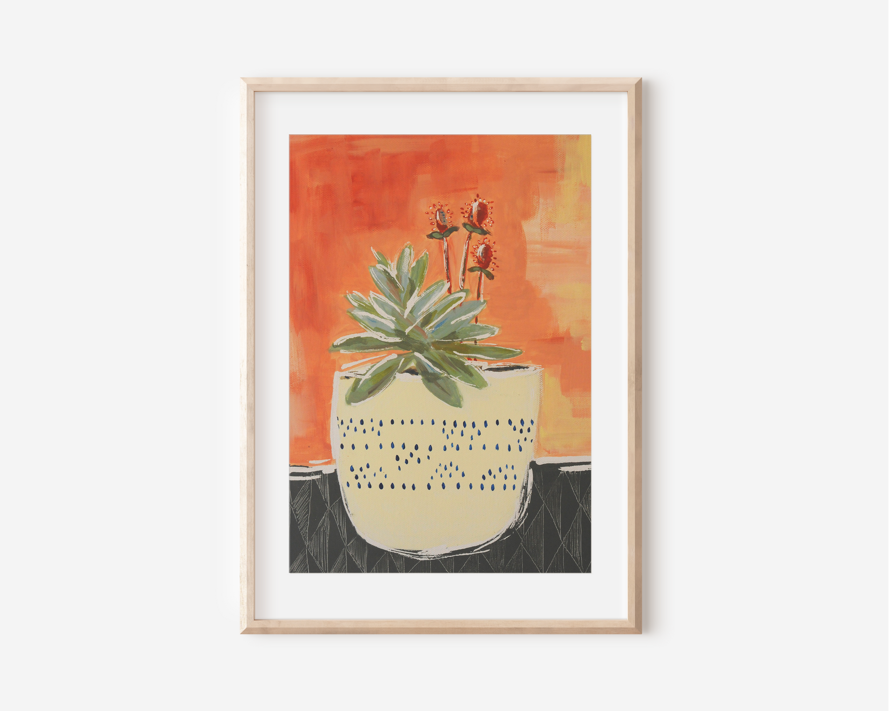 Sweet Succulent Art Print