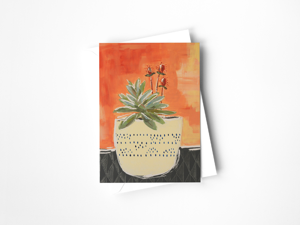 Sweet Succulent Greeting Card
