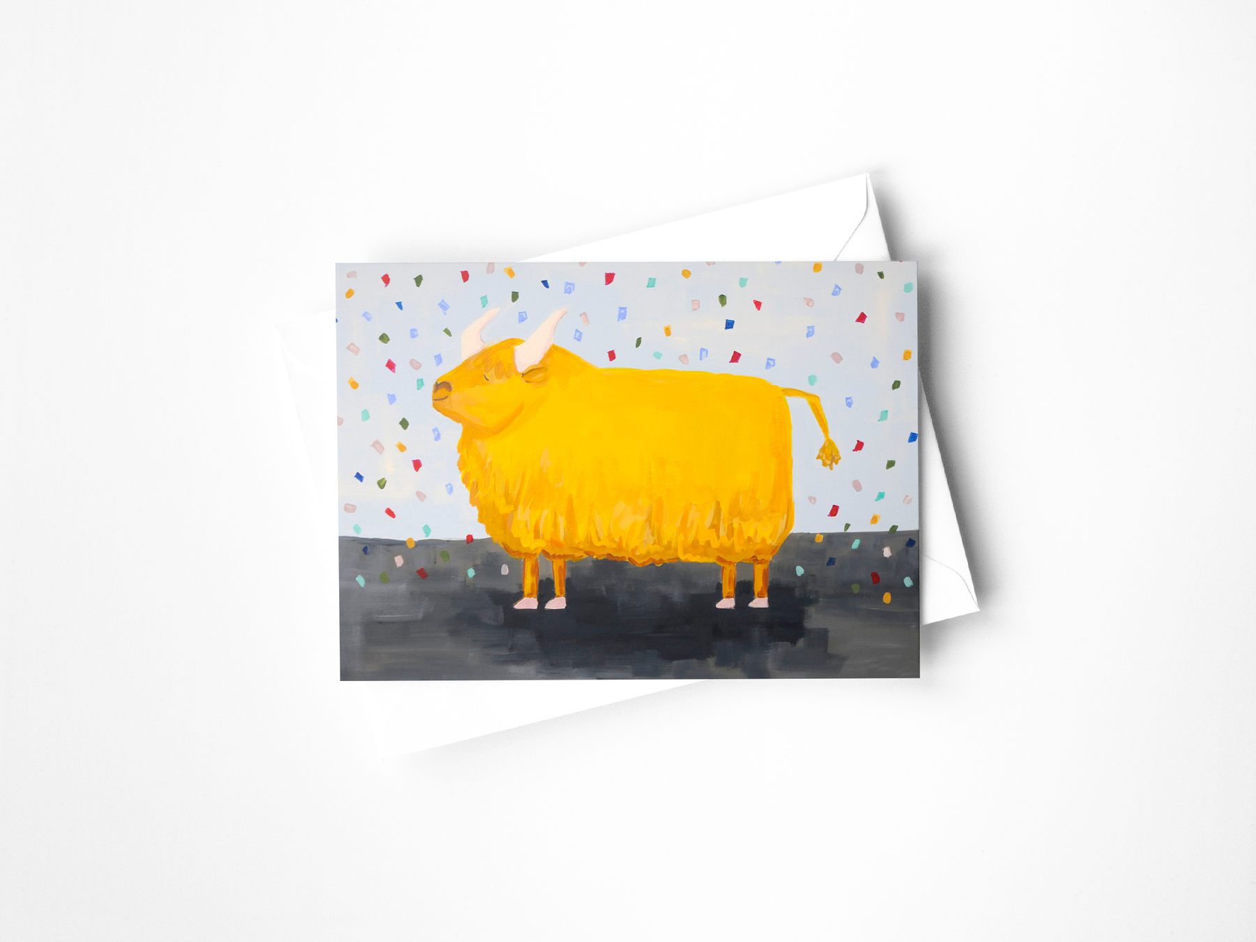 Year of the Ox Greeting Card